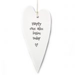 East of India Heart Decoration 'Happy Ever After'