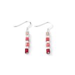 Carrie Elspeth Diversity Cubes Earrings Red