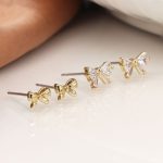 POM Bows Earring Set