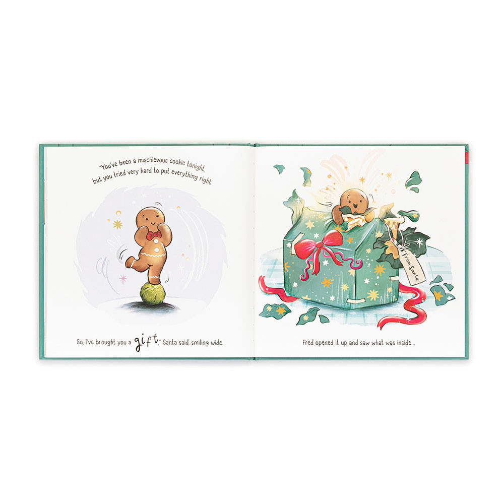 Christmas Jellycat Gingerbread Fred Book 3