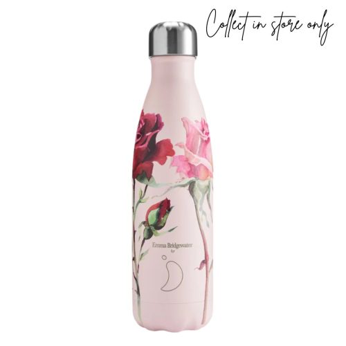 Chilly's Bottle in Emma Bridgewater Pink Roses Print 500ml