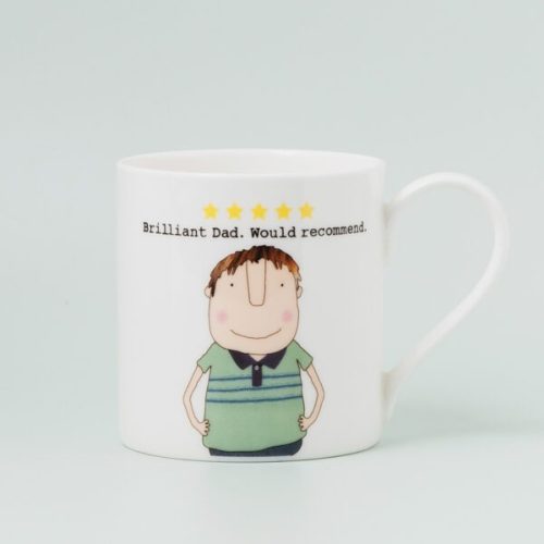 Rosie Made a Thing Mug Five Star Dad