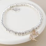 POM Moon and Star Charm Bracelet