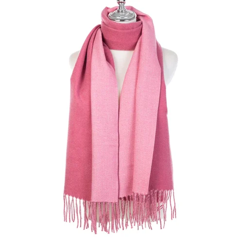 Accessories By Park Lane Pink Colour Block Scarf