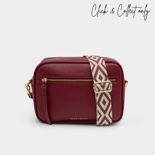 Katie Loxton Hallie Crossbody Bag Cherry