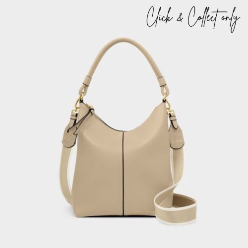 Katie Loxton Hallie Satchel Bag Light Taupe
