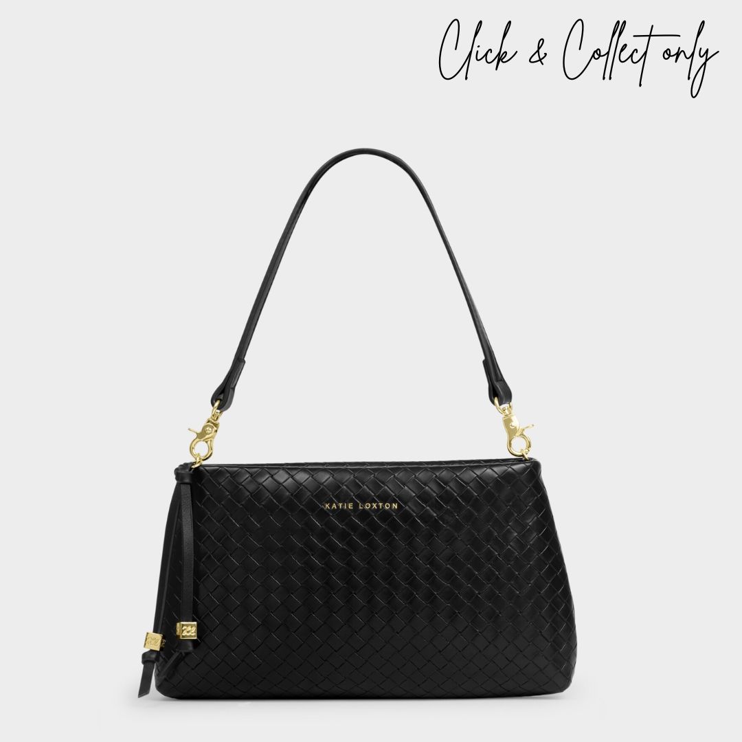 Katie Loxton Nova Shoulder Bag Black