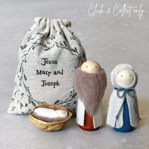 East of India Woodland Nativity Set
