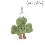 Jellycat Amuseables Siofra Shamrock Bag Charm