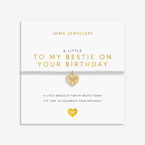 Joma Jewellery A Little Bestie Birthday Bracelet