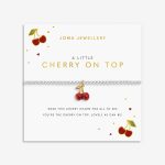 Joma Jewellery A Little Cherry On Top Bracelet