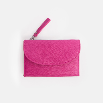 Caroline Gardner Pink and Orange Card Holder Purse