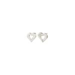 Pilgrim Iris Earrings Silver Plated