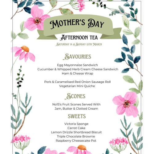 No15 Mother's Day Afternoon Tea Deluxe Takeaway Box