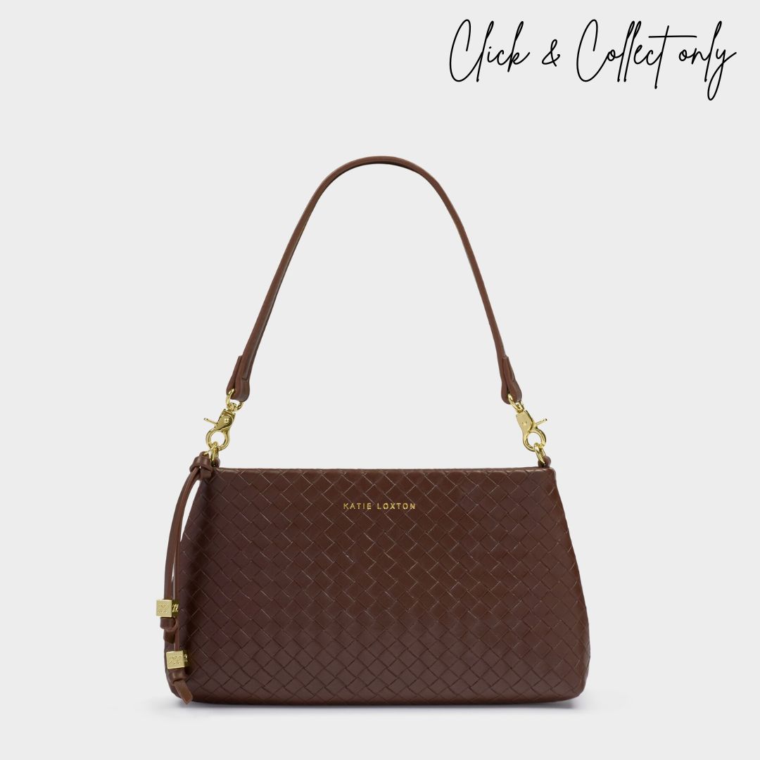 Katie Loxton Nova Shoulder Bag Dark Chocolate