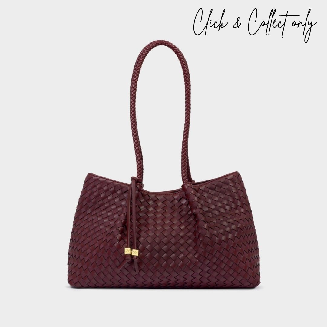 Katie Loxton Nova Small Shoulder Tote Cherry